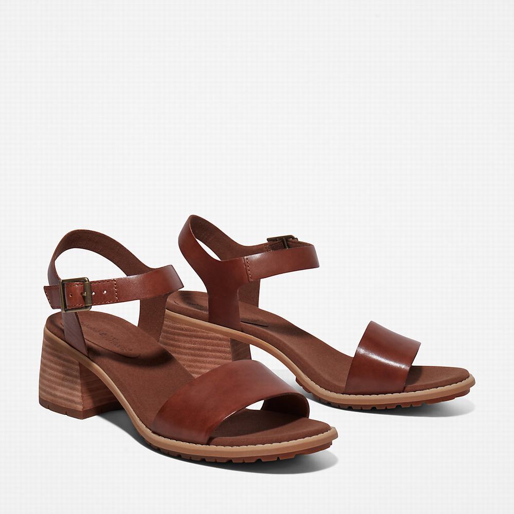 Timberland Laguna Shore Sandalet Kadın Kahverengi | TR-6325C