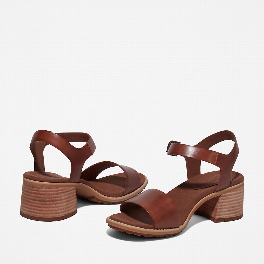 Timberland Laguna Shore Sandalet Kadın Kahverengi | TR-6325C