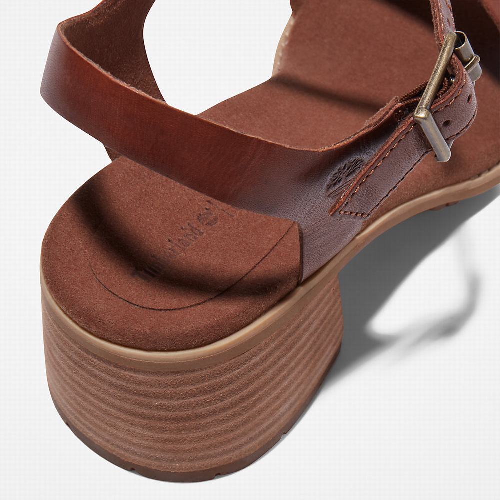 Timberland Laguna Shore Sandalet Kadın Kahverengi | TR-6325C