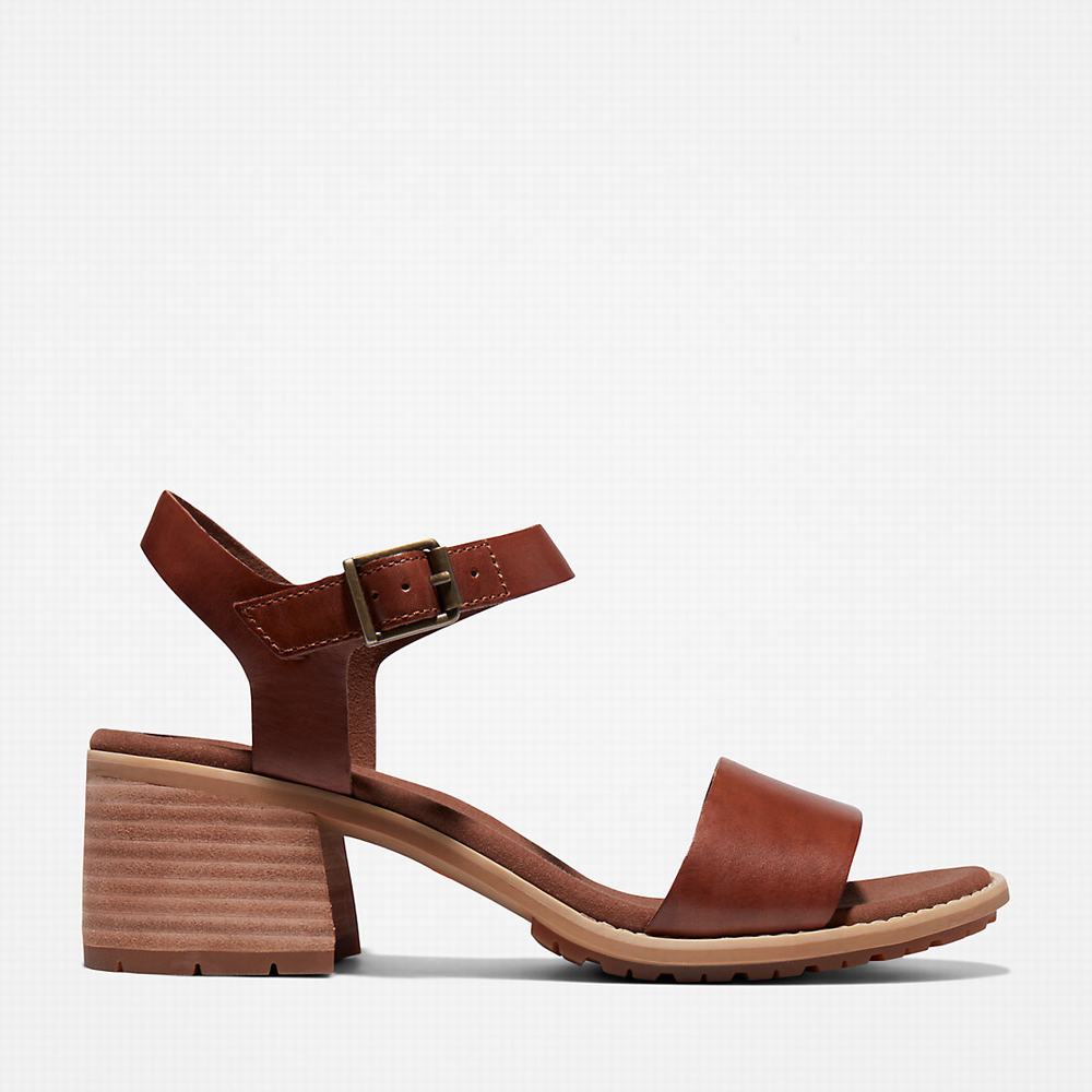 Timberland Laguna Shore Sandalet Kadın Kahverengi | TR-6325C