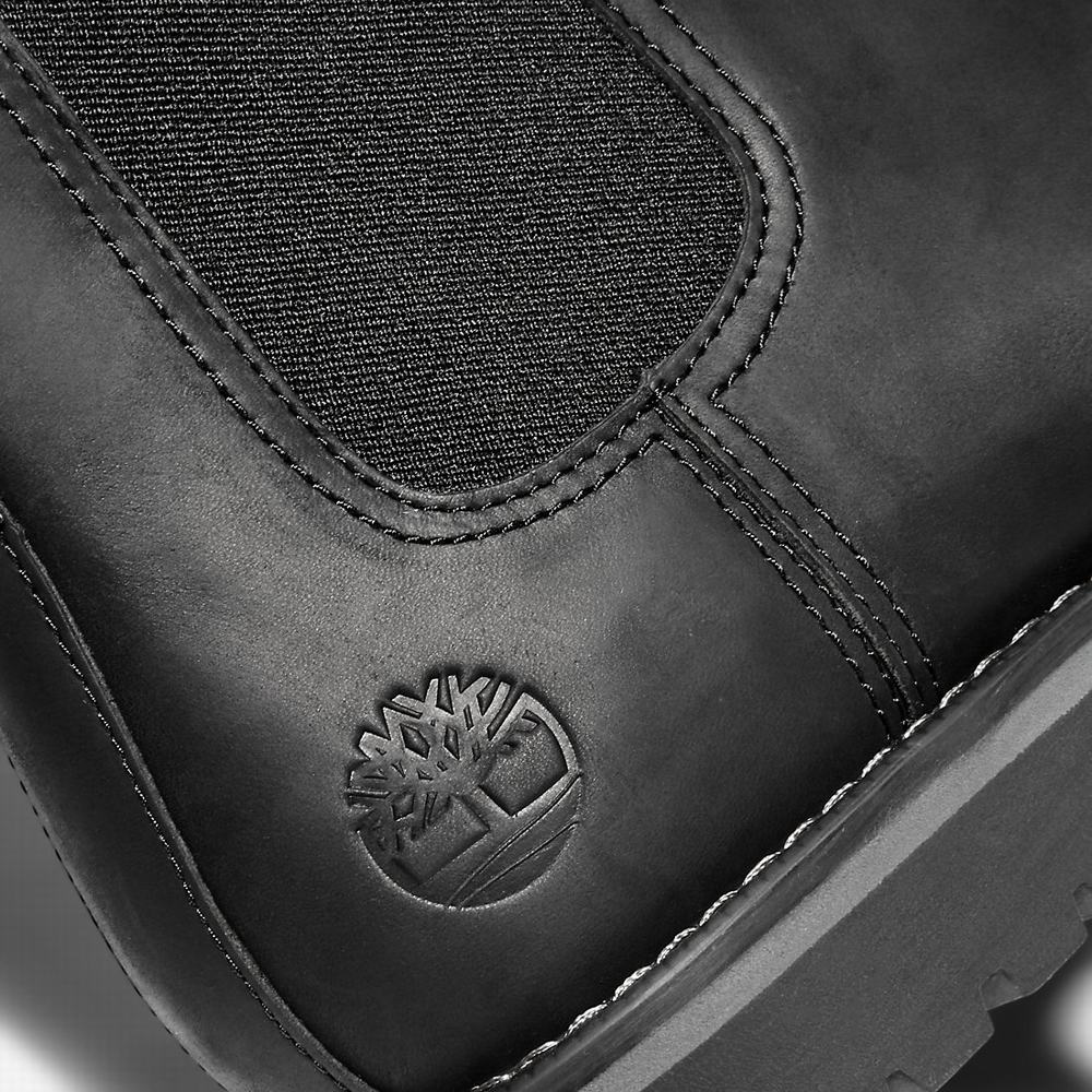 Timberland Larchmont Chelsea Chelsea Bot Erkek Siyah | TR-3479P