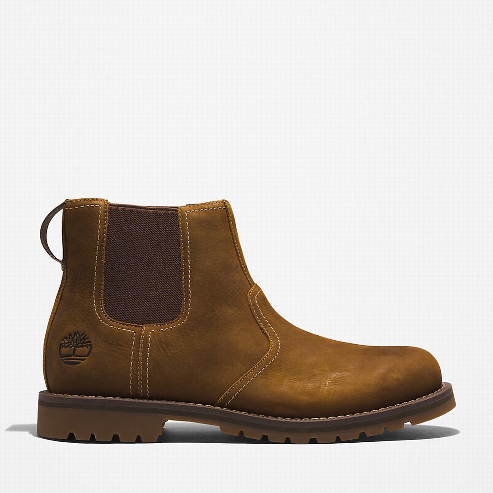 Timberland Larchmont Chelsea Chelsea Bot Erkek Açık Kahverengi | TR-6385S