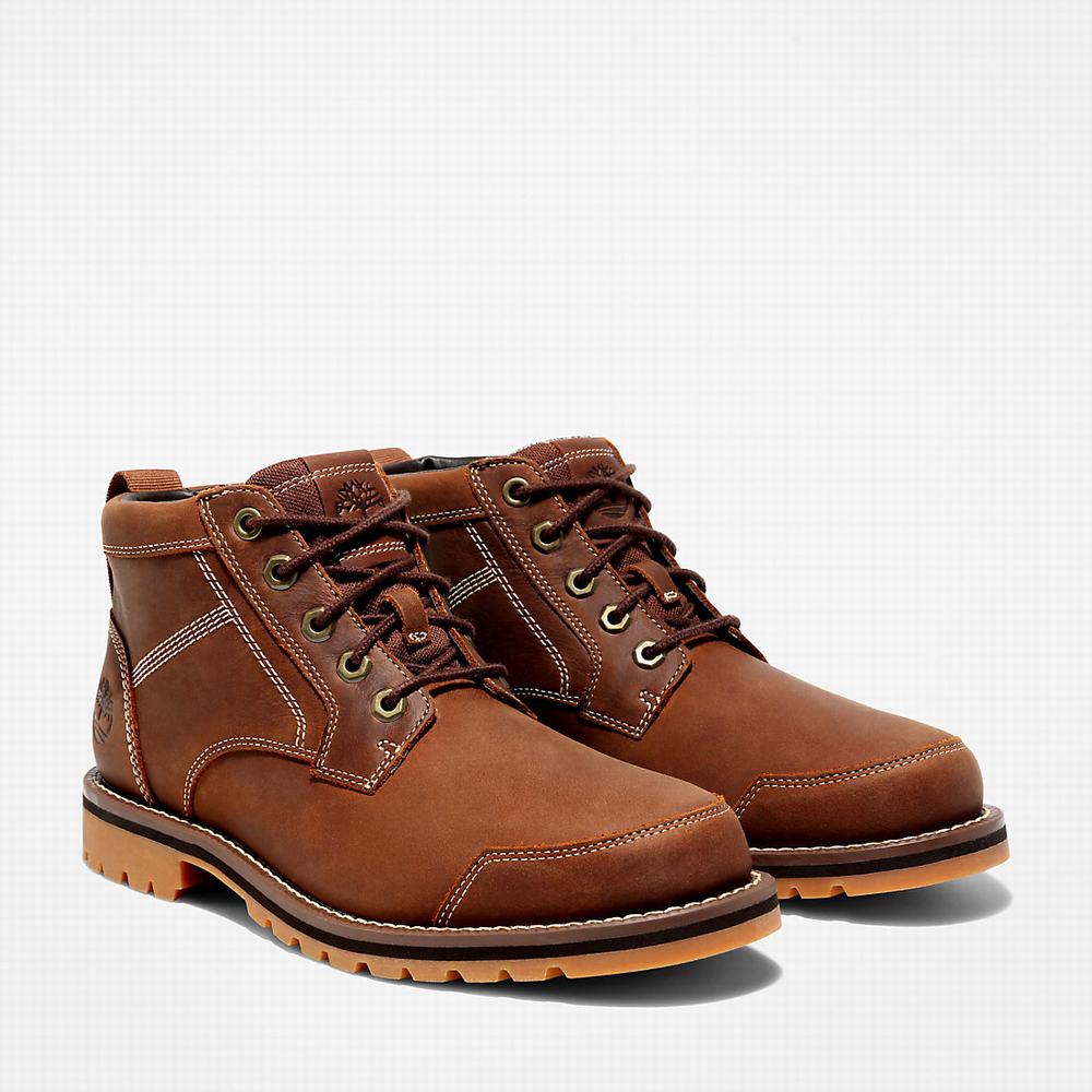 Timberland Larchmont II Leather Chukka Bot Erkek Kahverengi | TR-6487H