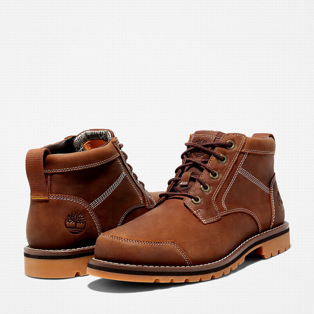 Timberland Larchmont II Leather Chukka Bot Erkek Kahverengi | TR-6487H