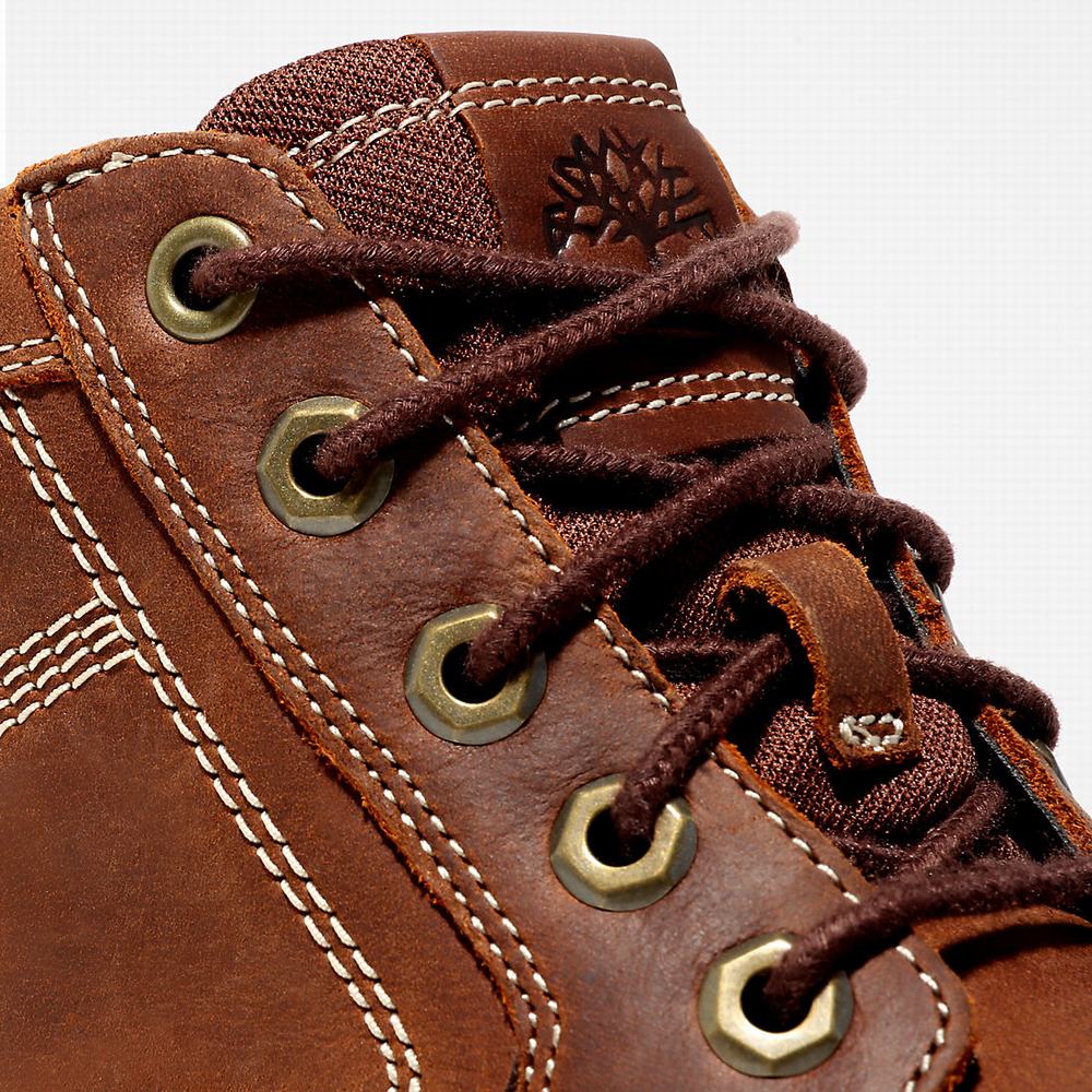 Timberland Larchmont II Leather Chukka Bot Erkek Kahverengi | TR-6487H