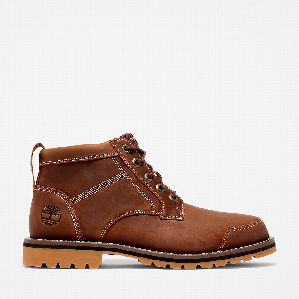 Timberland Larchmont II Leather Chukka Bot Erkek Kahverengi | TR-6487H
