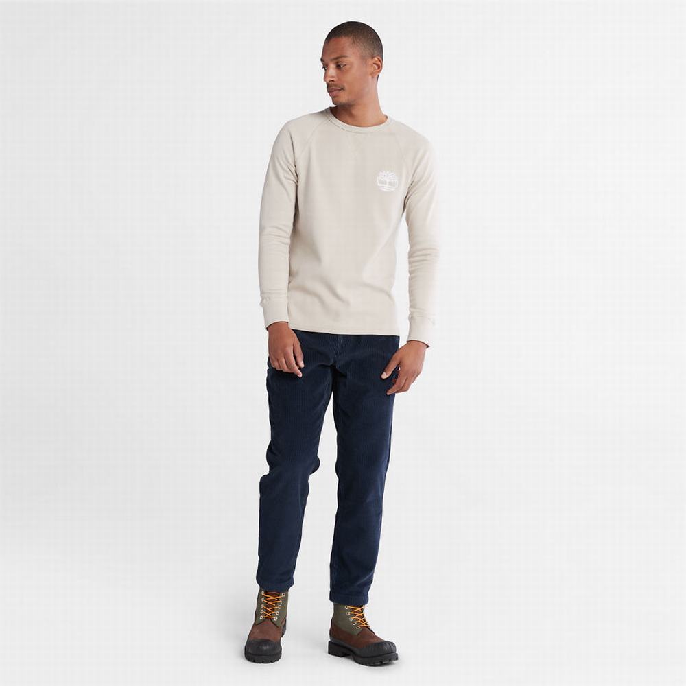 Timberland Lifestyle SolucellAir™ LS Tişört Erkek Açık Gri | TR-5728C