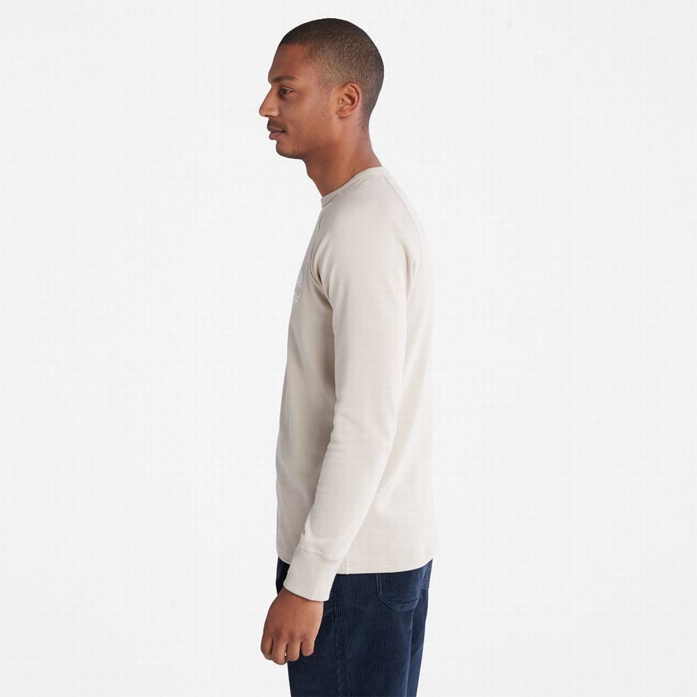 Timberland Lifestyle SolucellAir™ LS Tişört Erkek Açık Gri | TR-5728C