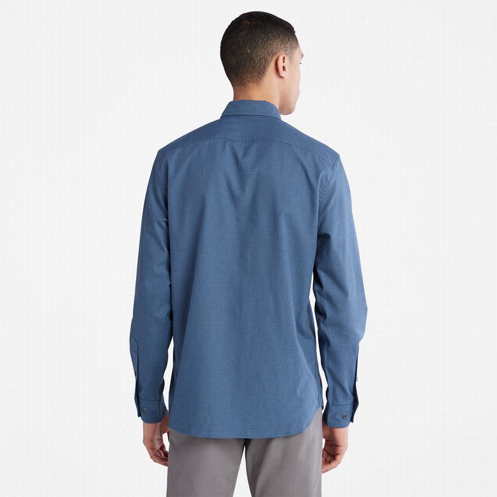 Timberland Lightweight Flannel Gömlek Erkek Lacivert | TR-7623W