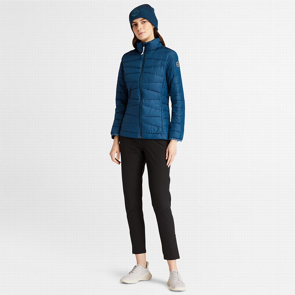 Timberland Lightweight Packable Ceket Kadın Mavi | TR-7316G