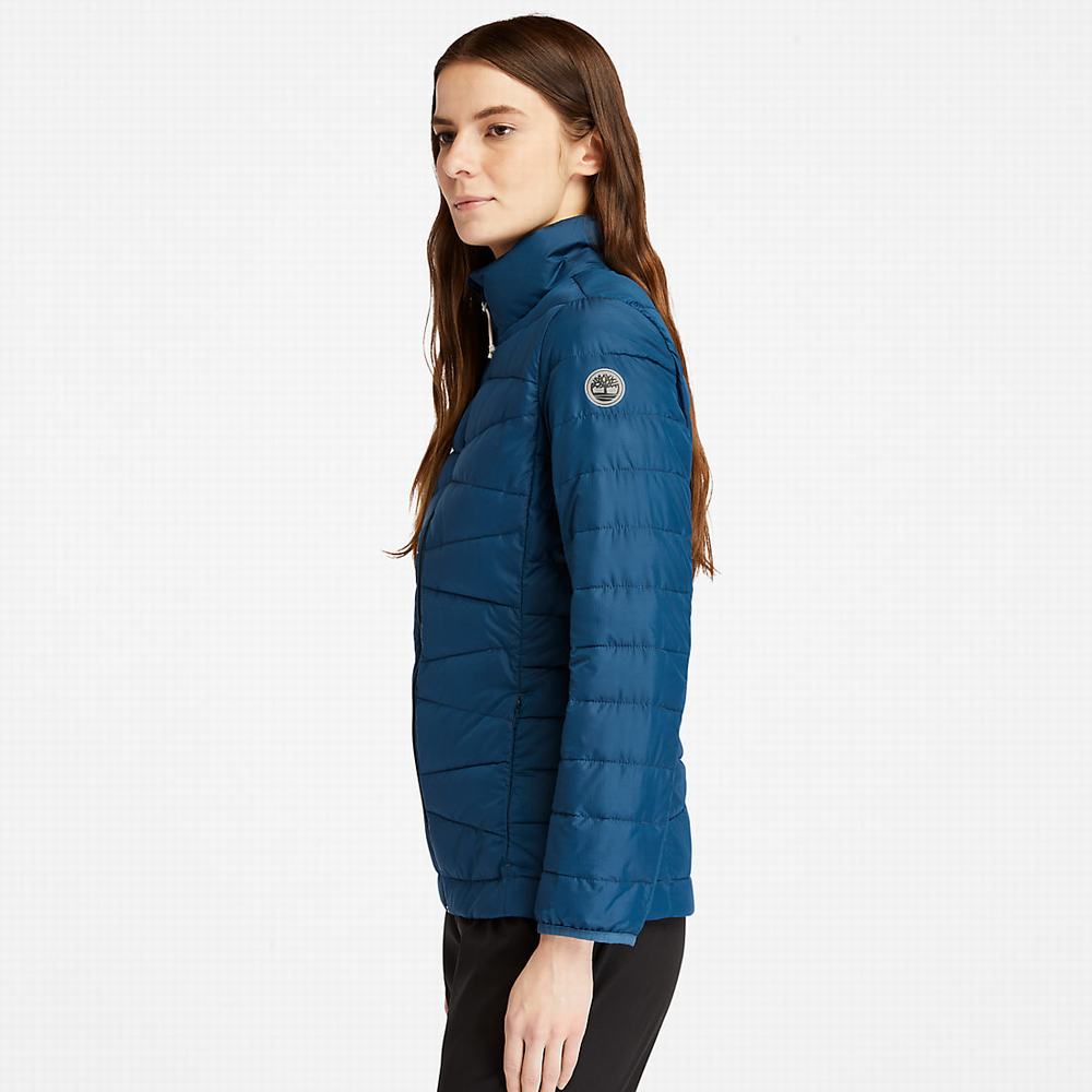 Timberland Lightweight Packable Ceket Kadın Mavi | TR-7316G