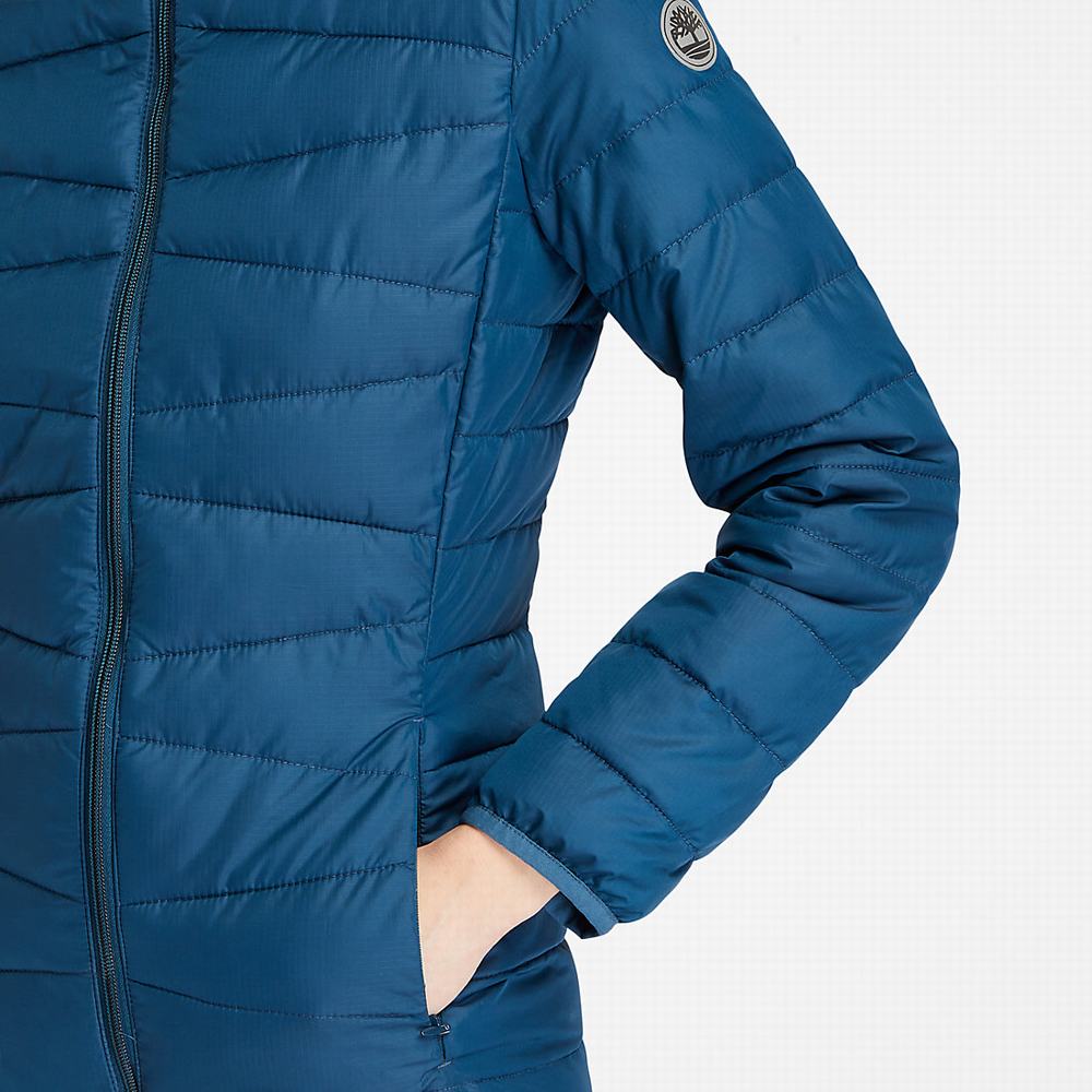 Timberland Lightweight Packable Ceket Kadın Mavi | TR-7316G