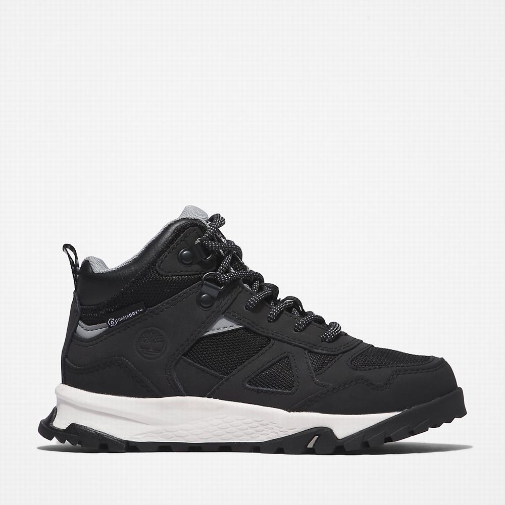 Timberland Lincoln Peak Waterproof Yürüyüş Botu Çocuk Siyah | TR-3108D