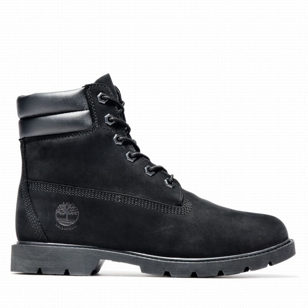 Timberland Linden Woods 6-Inch Waterproof Bot Kadın Siyah | TR-3245P