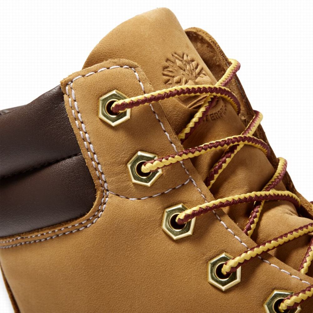 Timberland Linden Woods 6-Inch Waterproof Bot Kadın Kahverengi | TR-4387U