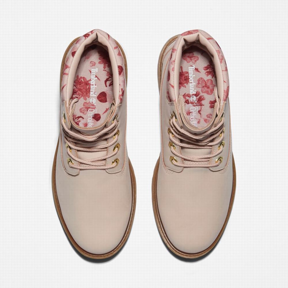 Timberland Linden Woods 6-Inch Waterproof Bot Kadın Beyaz | TR-9587G