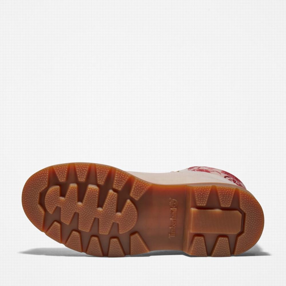 Timberland Linden Woods 6-Inch Waterproof Bot Kadın Beyaz | TR-9587G