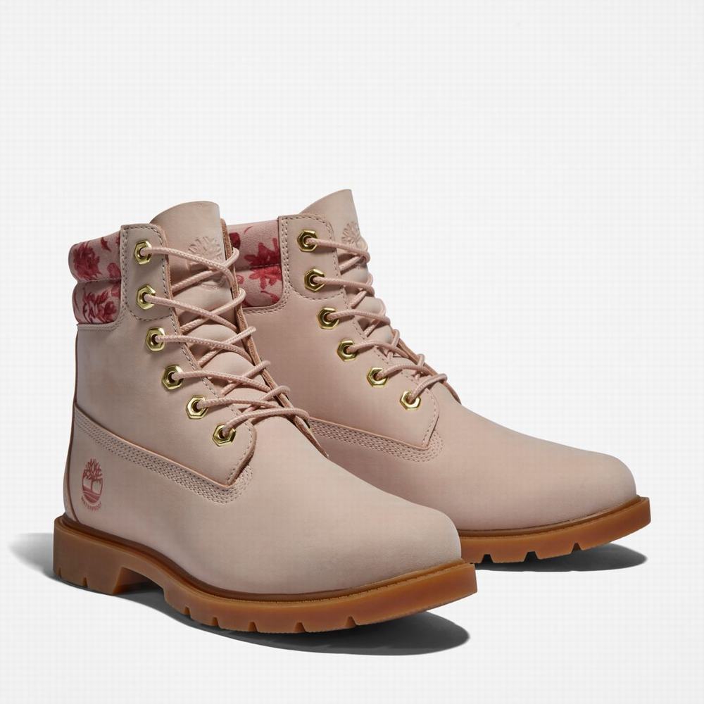 Timberland Linden Woods 6-Inch Waterproof Bot Kadın Beyaz | TR-9587G