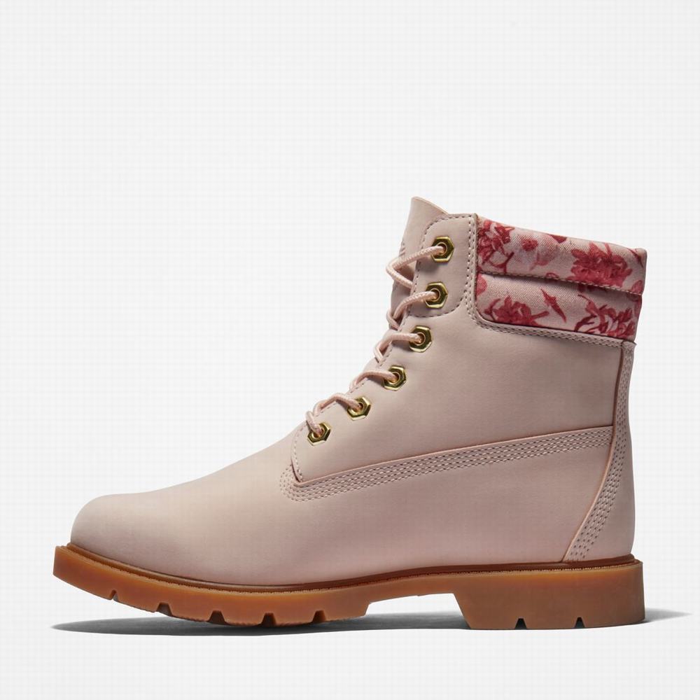 Timberland Linden Woods 6-Inch Waterproof Bot Kadın Beyaz | TR-9587G