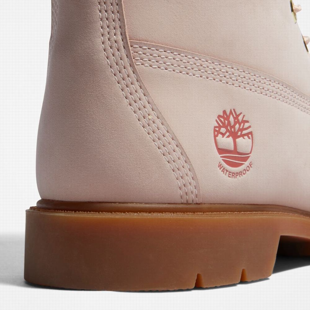 Timberland Linden Woods 6-Inch Waterproof Bot Kadın Beyaz | TR-9587G