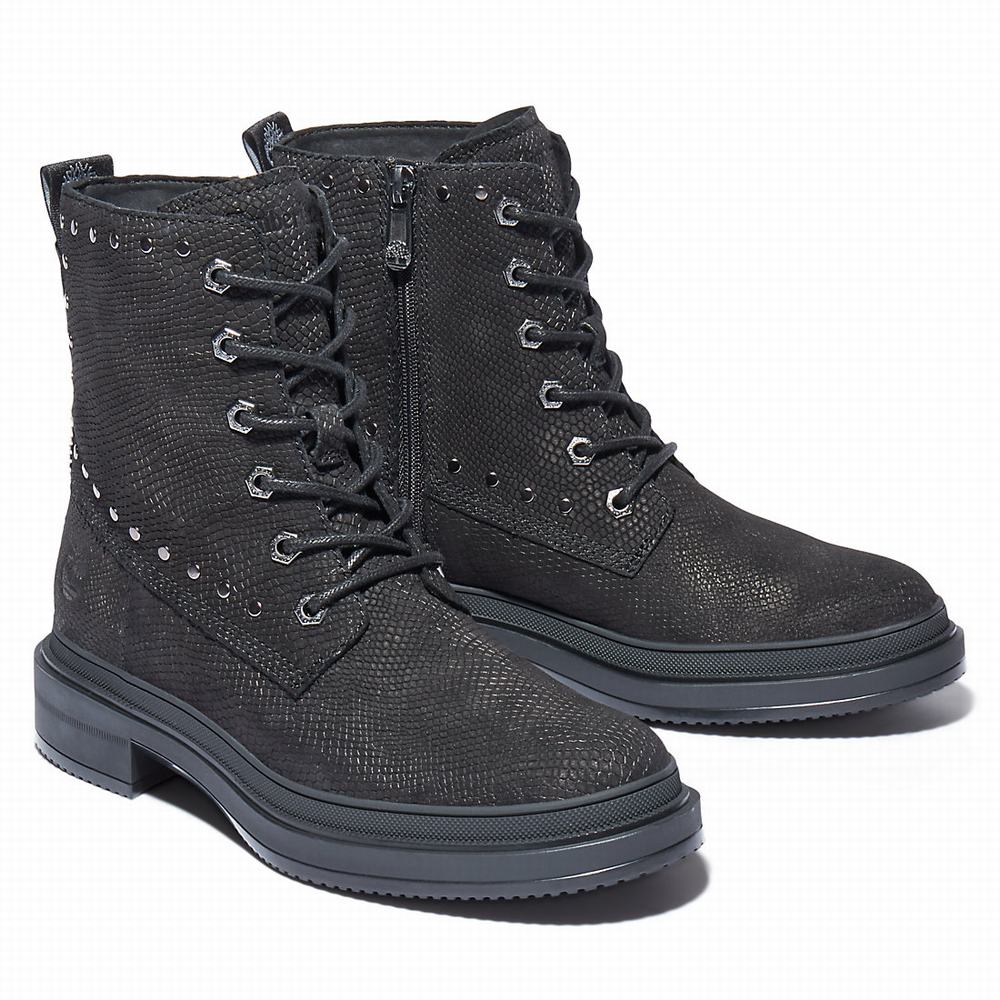 Timberland Lisbon Lane 6 Inch Bot Kadın Siyah | TR-6420J
