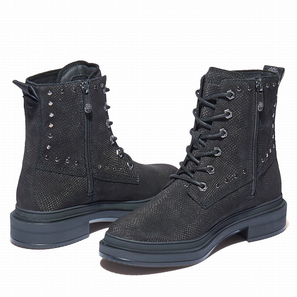 Timberland Lisbon Lane 6 Inch Bot Kadın Siyah | TR-6420J