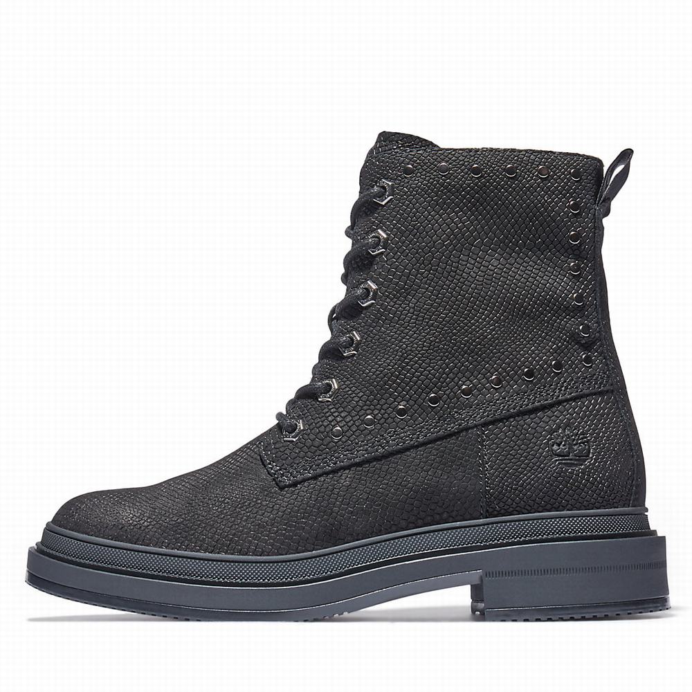 Timberland Lisbon Lane 6 Inch Bot Kadın Siyah | TR-6420J