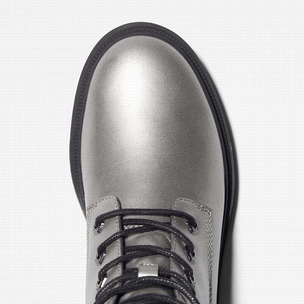 Timberland Lisbon Lane 6 Inch Bot Kadın Gümüş | TR-9364H
