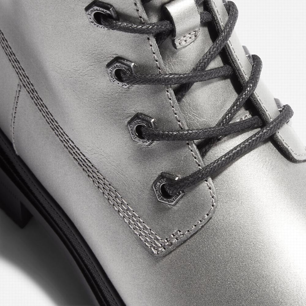 Timberland Lisbon Lane 6 Inch Bot Kadın Gümüş | TR-9364H