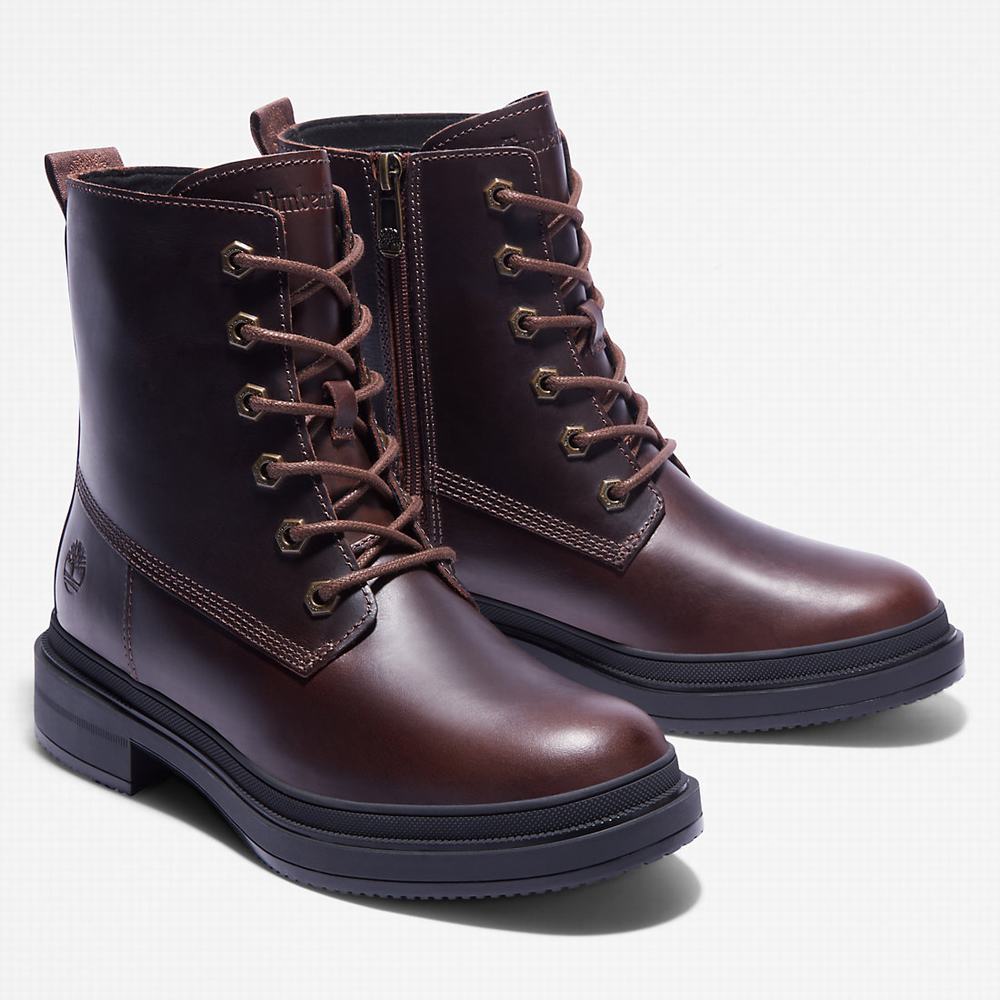 Timberland Lisbon Lane 6 Inch Winter Bot Kadın Kahverengi | TR-1438W