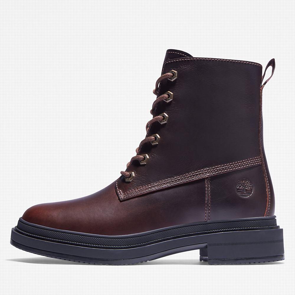 Timberland Lisbon Lane 6 Inch Winter Bot Kadın Kahverengi | TR-1438W