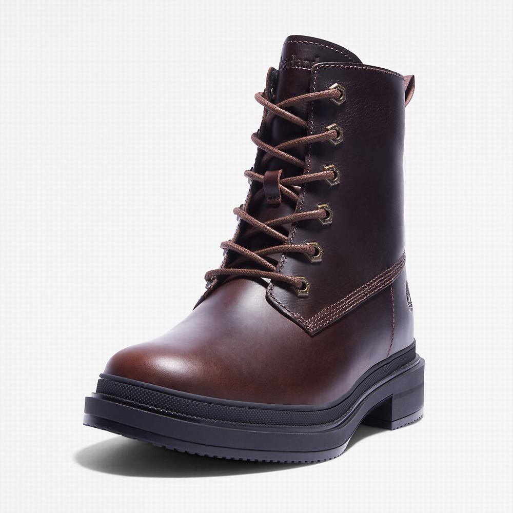 Timberland Lisbon Lane 6 Inch Winter Bot Kadın Kahverengi | TR-1438W