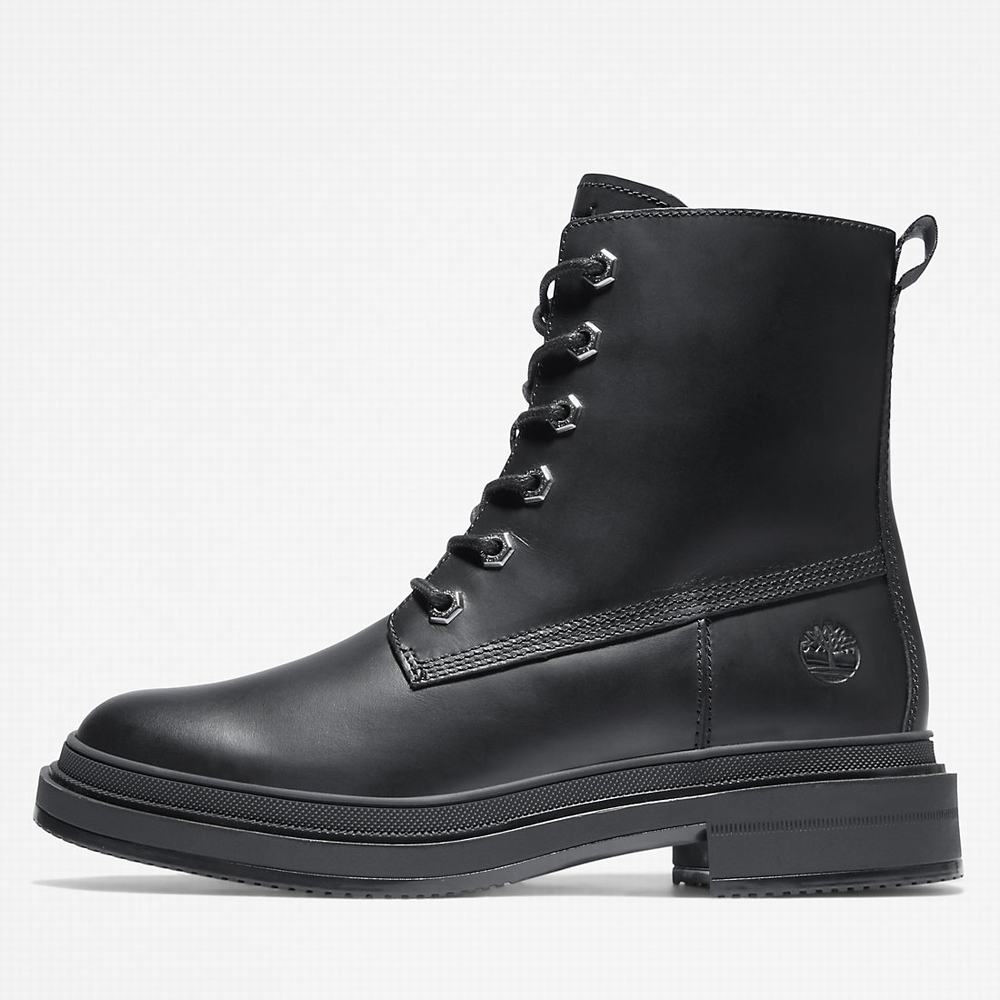 Timberland Lisbon Lane 6 Inch Winter Bot Kadın Siyah | TR-5248E