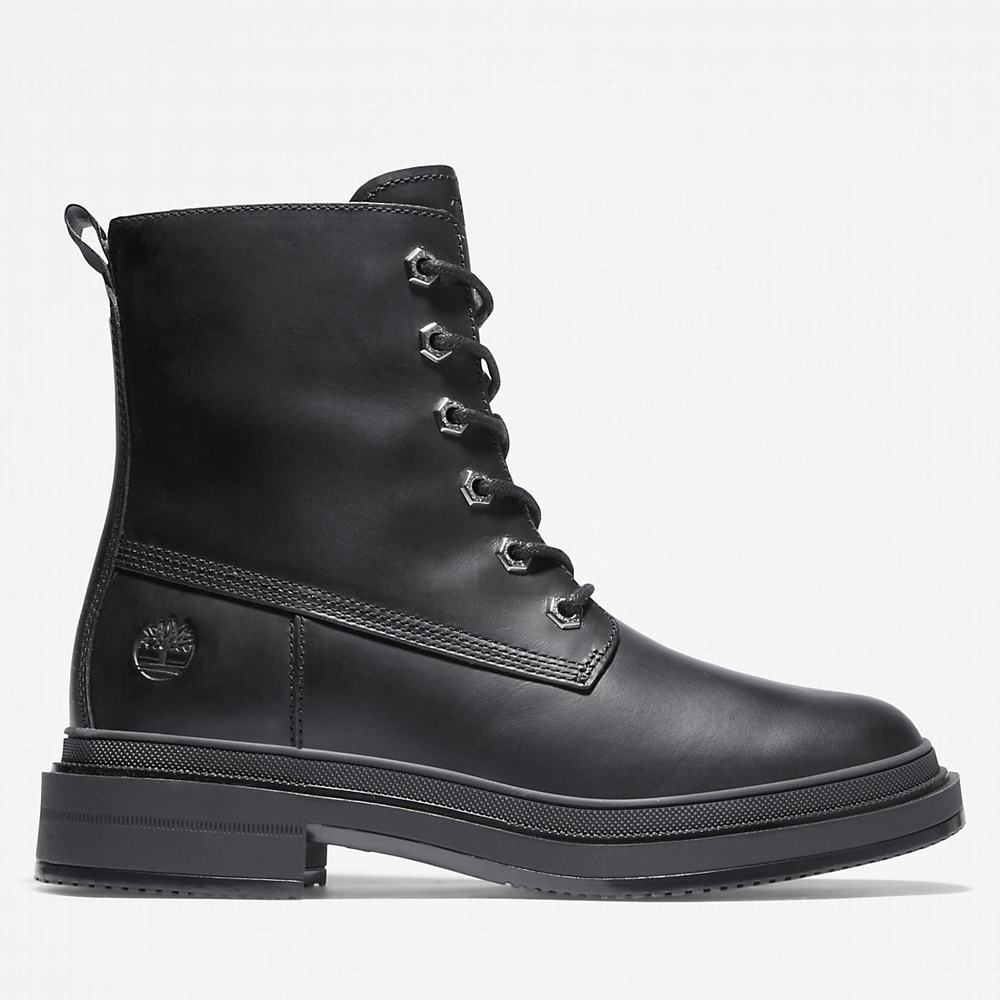 Timberland Lisbon Lane 6 Inch Winter Bot Kadın Siyah | TR-5248E