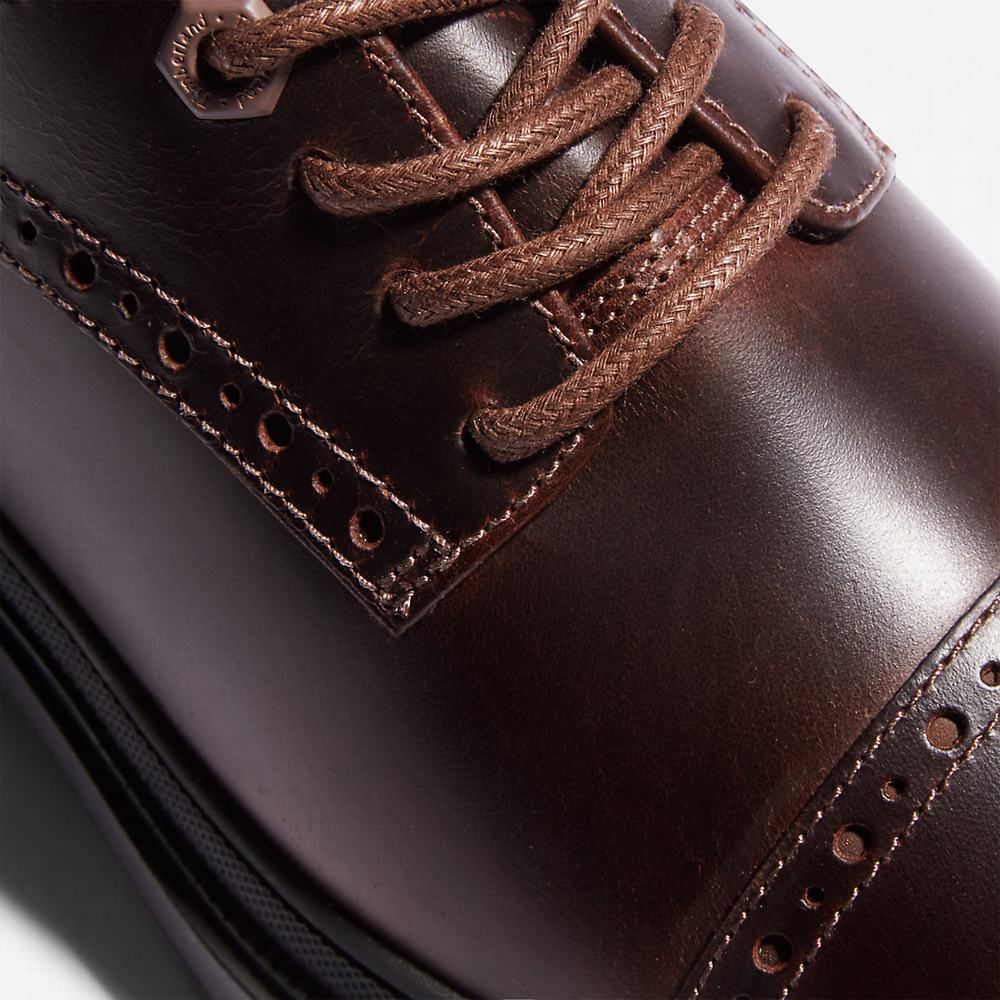 Timberland Lisbon Lane Brogue Oxford Ayakkabı Kadın Koyu Kahverengi | TR-2741H