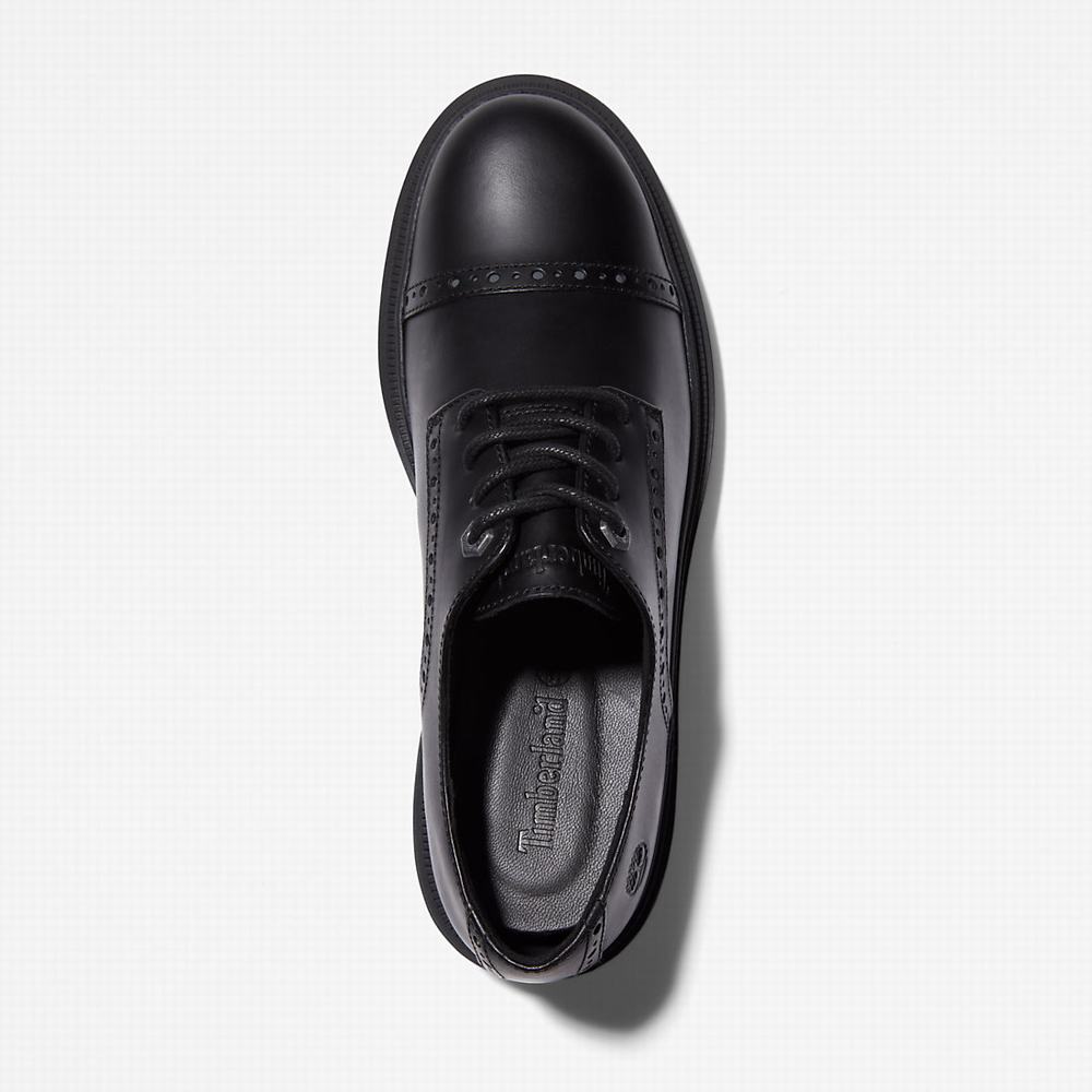 Timberland Lisbon Lane Brogue Oxford Ayakkabı Kadın Siyah | TR-2859J