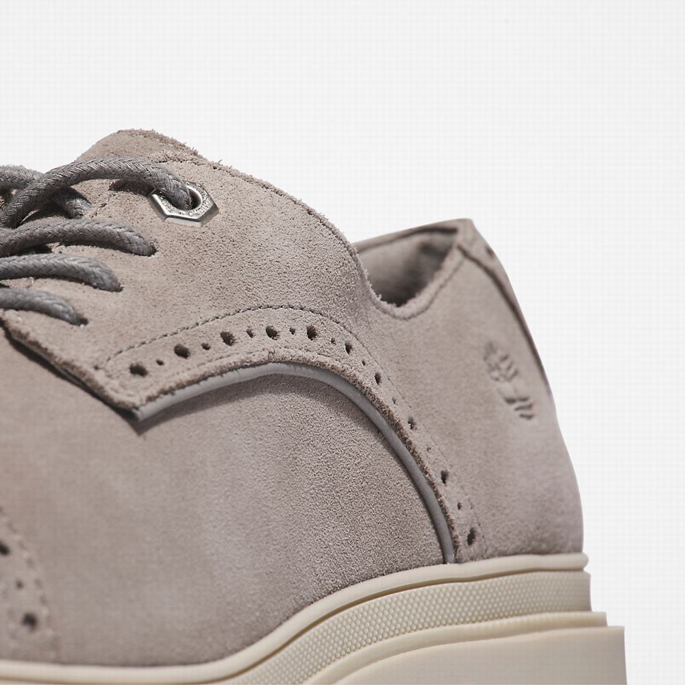 Timberland Lisbon Lane Brogue Oxford Shoe Ayakkabı Kadın Gri | TR-0247F