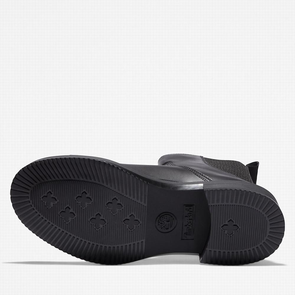 Timberland Lisbon Lane Chelsea Chelsea Bot Kadın Siyah | TR-7016J