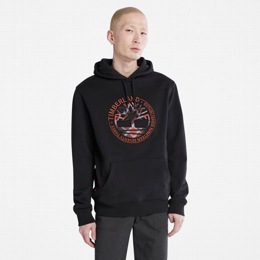Timberland Little Cold River Kapüşonlu Sweatshirt Erkek Siyah | TR-7391S
