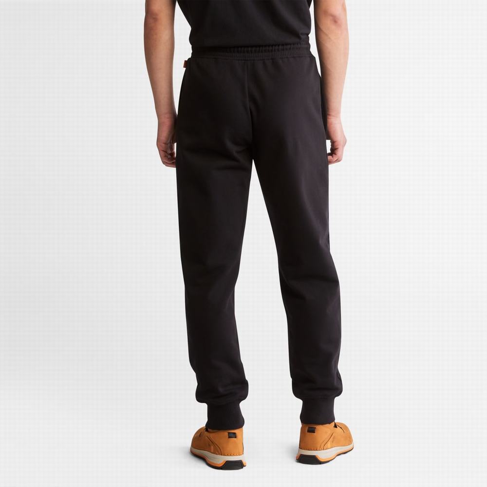 Timberland Logo Sweatpants Pantolon Erkek Siyah Kahverengi | TR-6294U