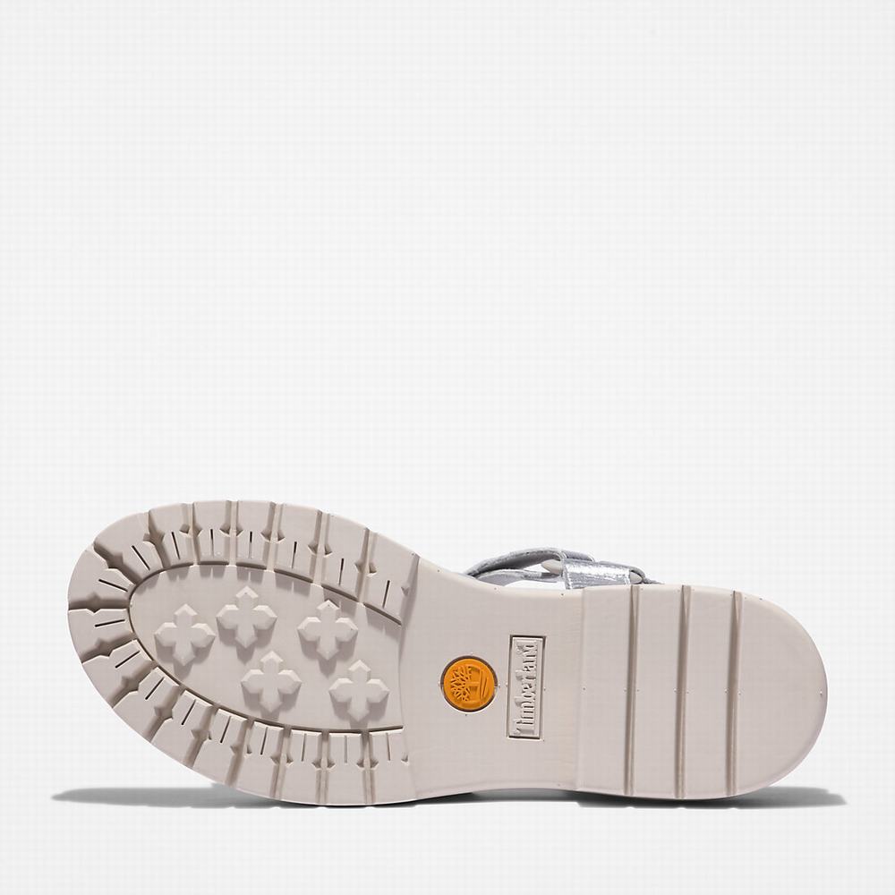Timberland London Vibe Ankle-Askılı Sandalet Kadın Gümüş | TR-1593N