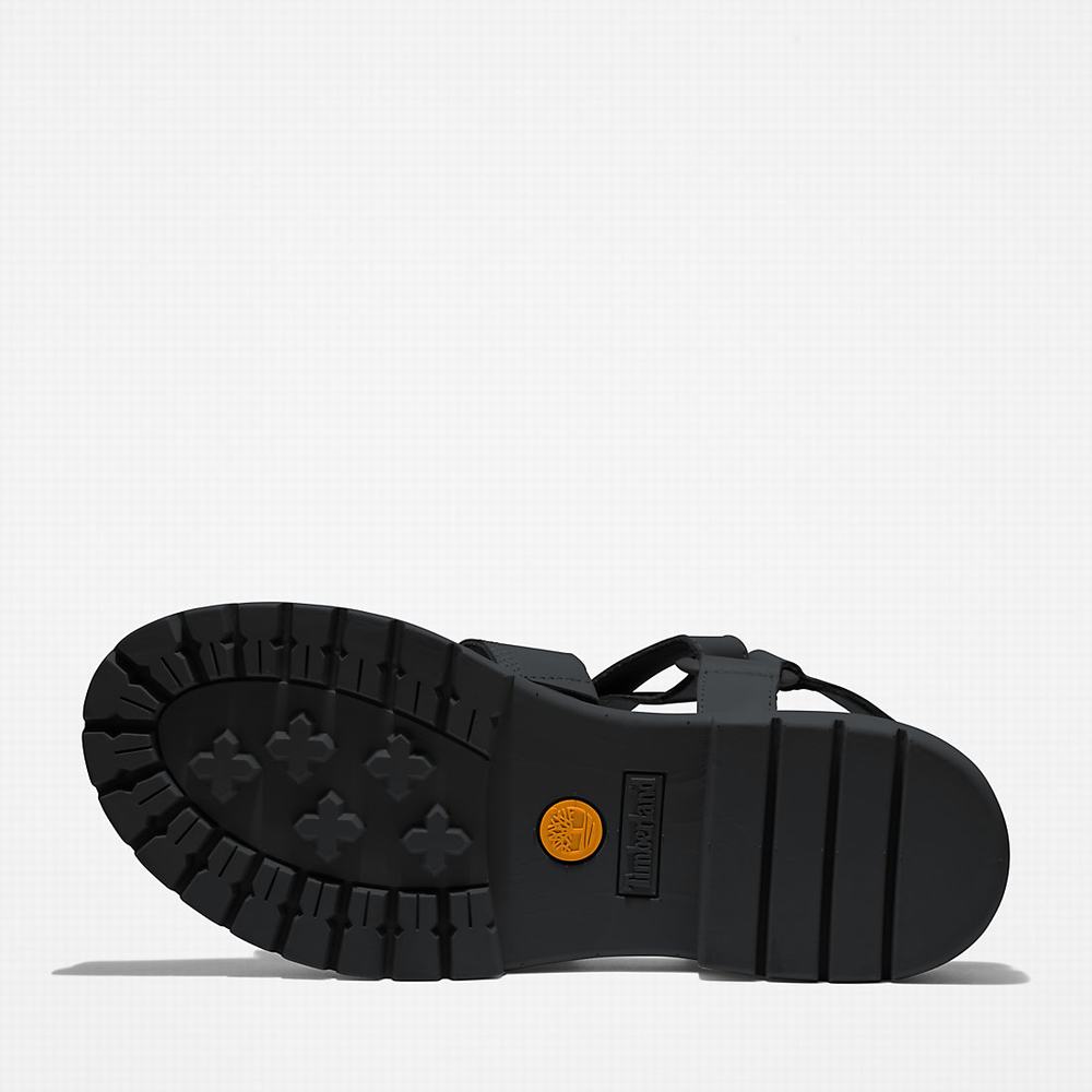 Timberland London Vibe Ankle-Askılı Sandalet Kadın Siyah | TR-5806M