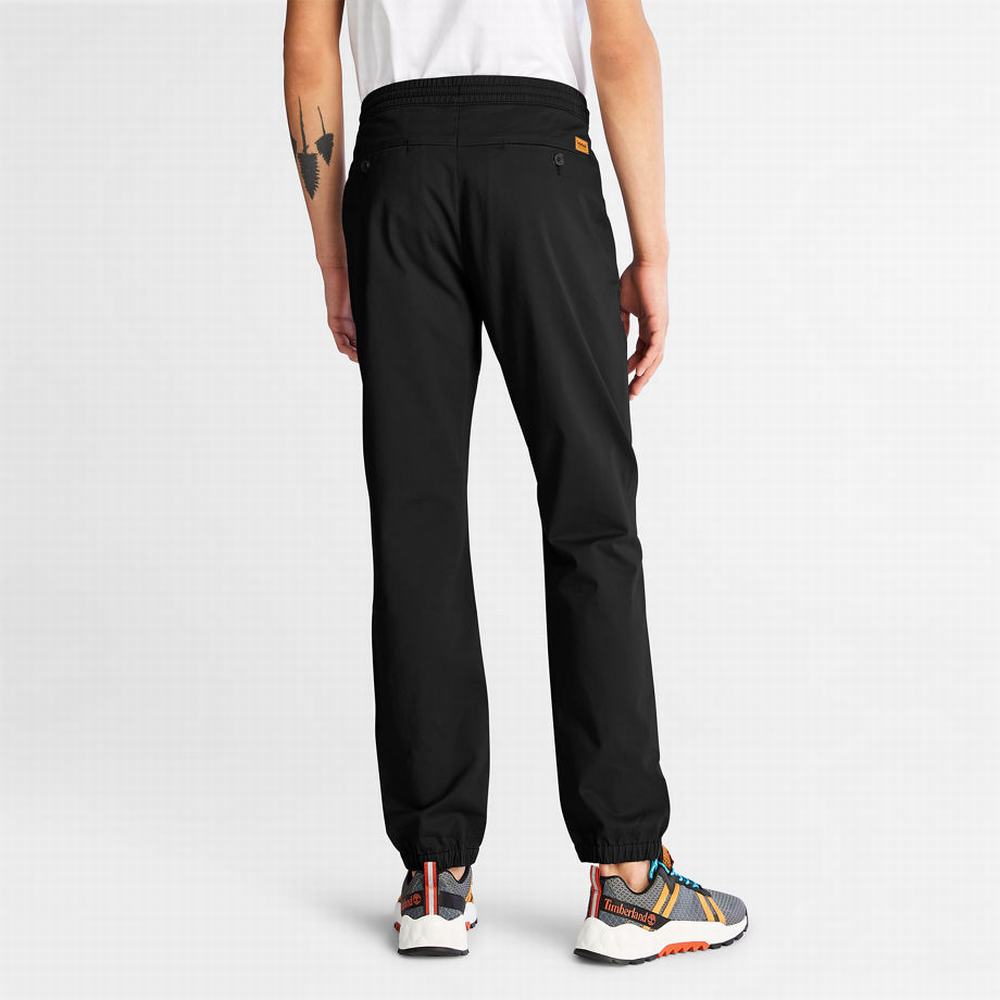 Timberland Lovell Lake Stretch Tracksuit Bottoms Pantolon Erkek Siyah | TR-7635T