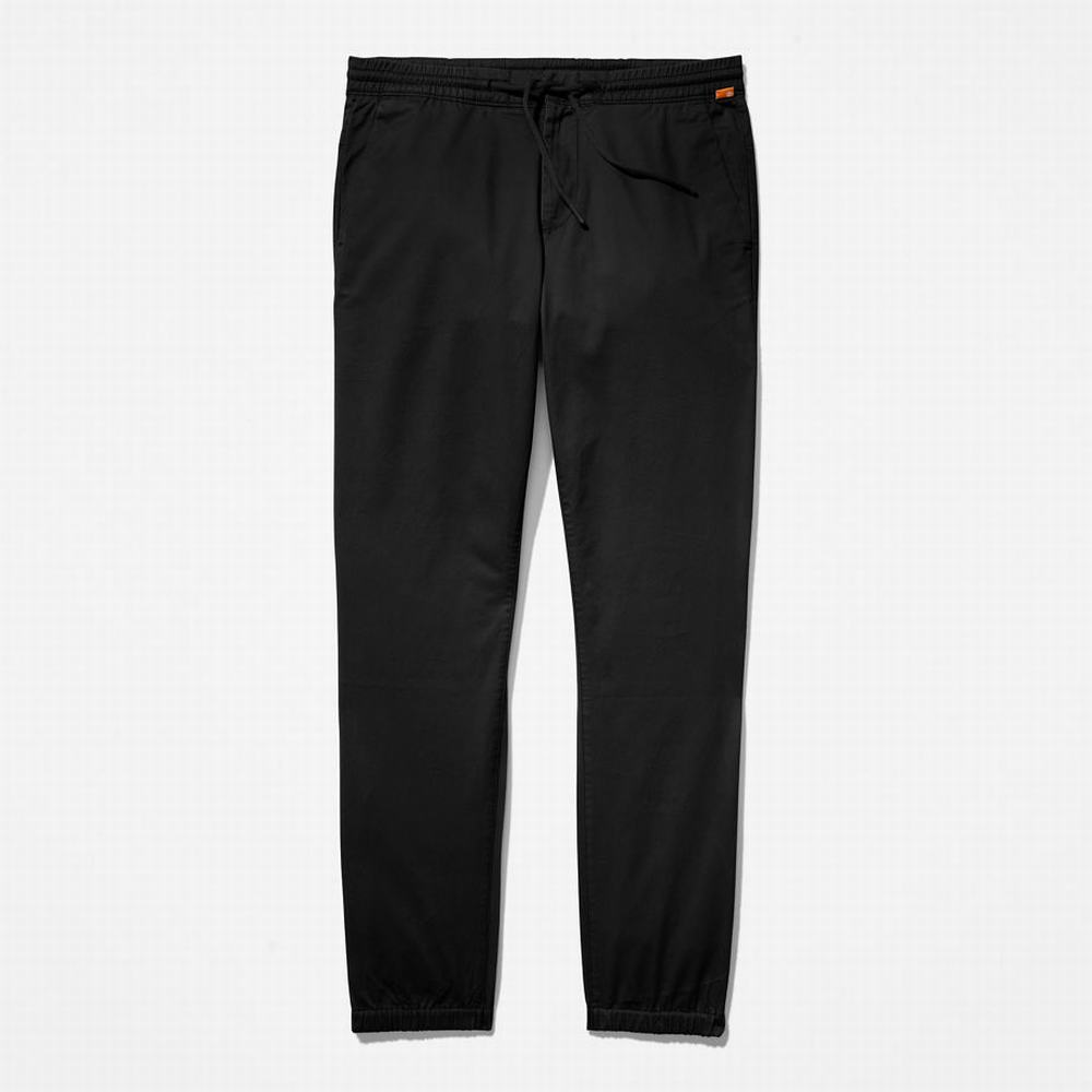 Timberland Lovell Lake Stretch Tracksuit Bottoms Pantolon Erkek Siyah | TR-7635T