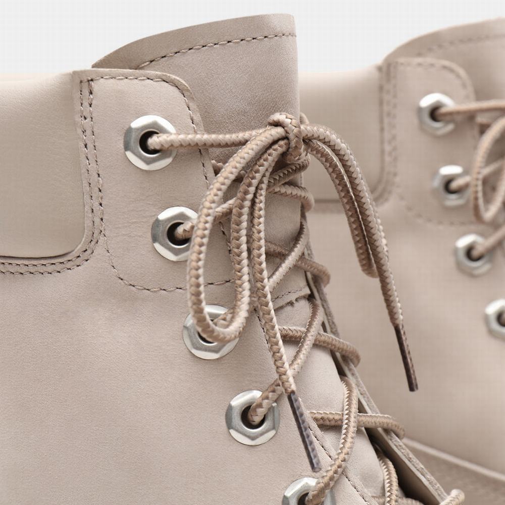 Timberland Lucia Way 6 Inch Bot Kadın Açık Gri | TR-3478T