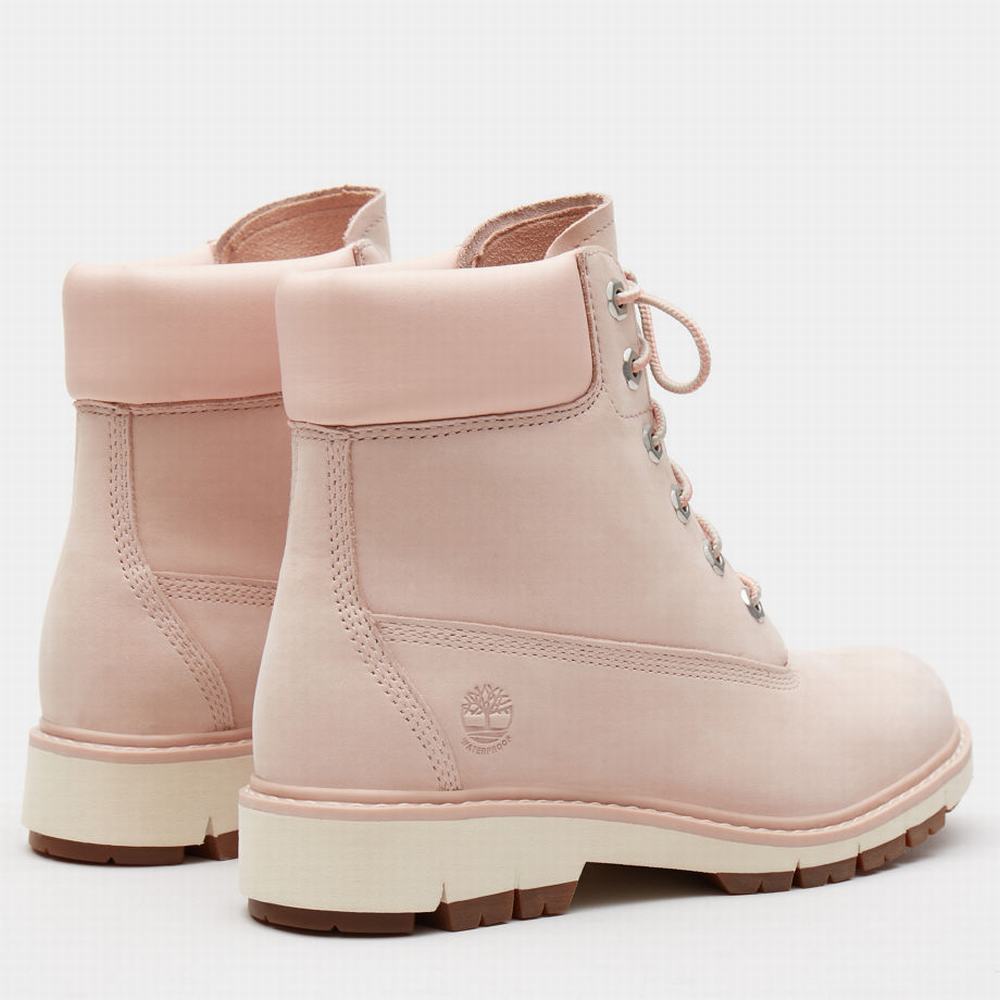 Timberland Lucia Way 6 Inch Bot Kadın Açık Pembe | TR-3809R