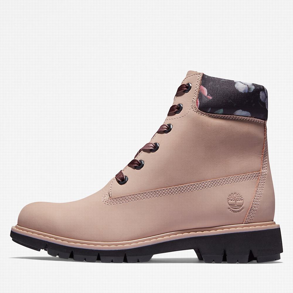 Timberland Lucia Way 6 Inch Bot Kadın Açık Pembe | TR-6318W