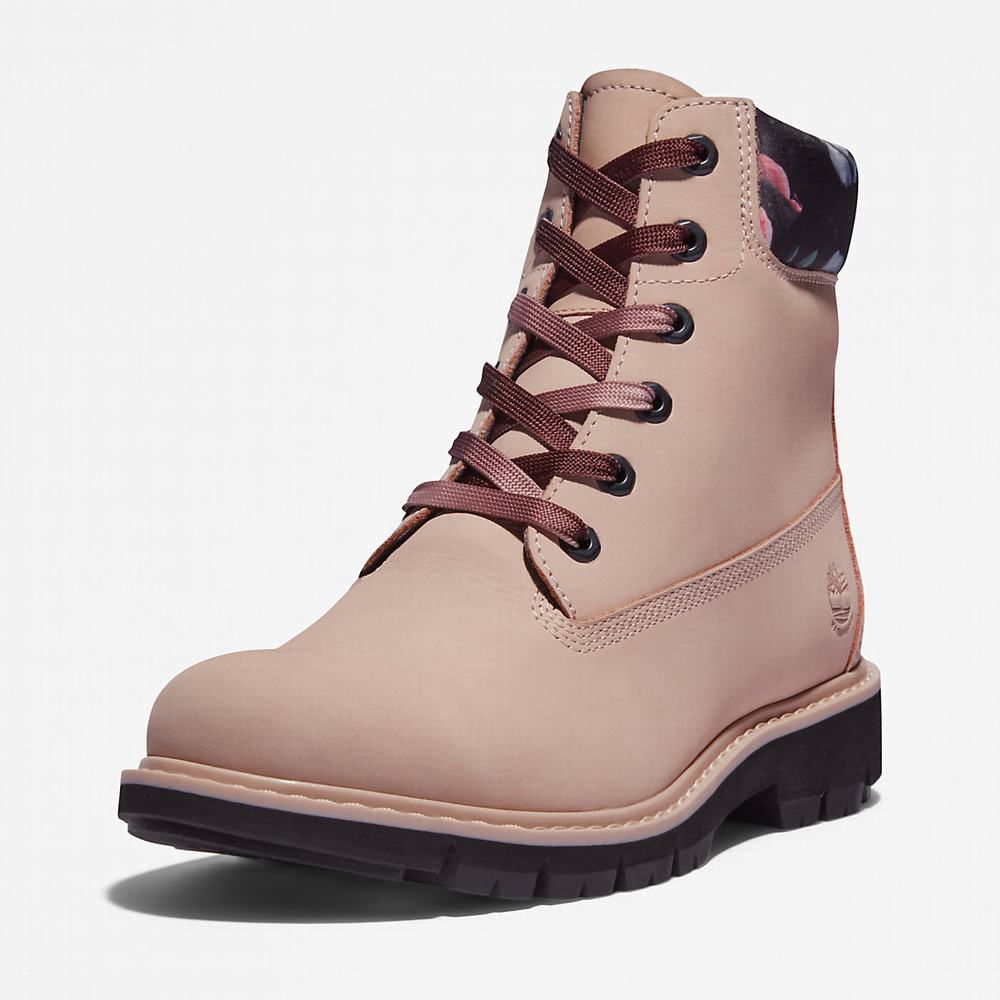 Timberland Lucia Way 6 Inch Bot Kadın Açık Pembe | TR-6318W