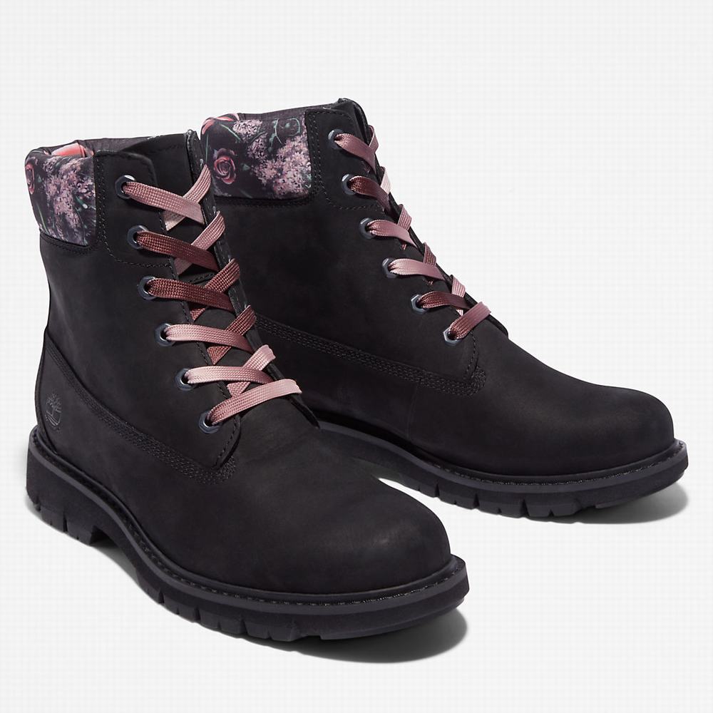 Timberland Lucia Way 6 Inch Bot Kadın Siyah | TR-0862P