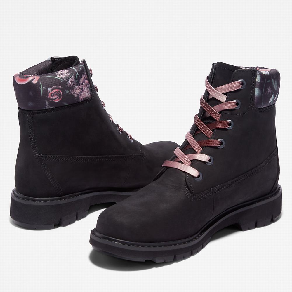 Timberland Lucia Way 6 Inch Bot Kadın Siyah | TR-0862P